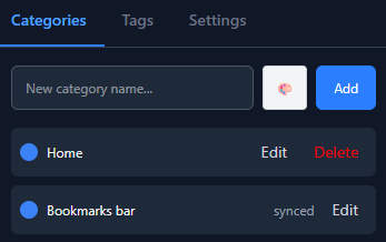 Snapmarks bookmark grid